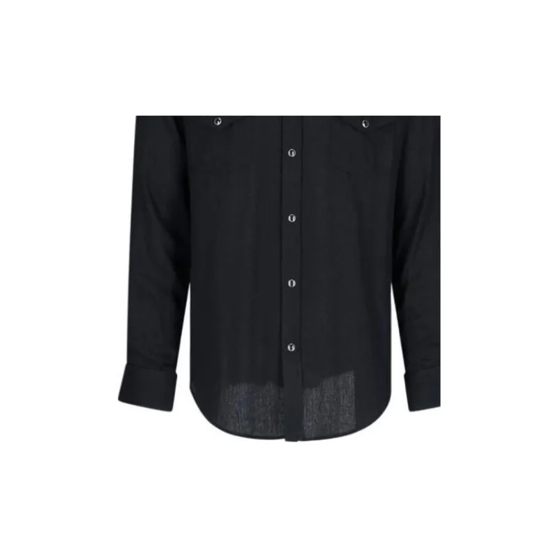 CELINE Shirts Men Black-3