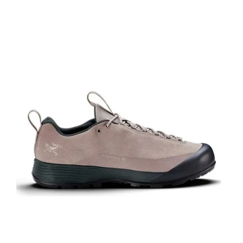 Arcteryx Konseal FL Waterproof And Breathable Low Top Hiking Shoes Women's Gray Pink-1