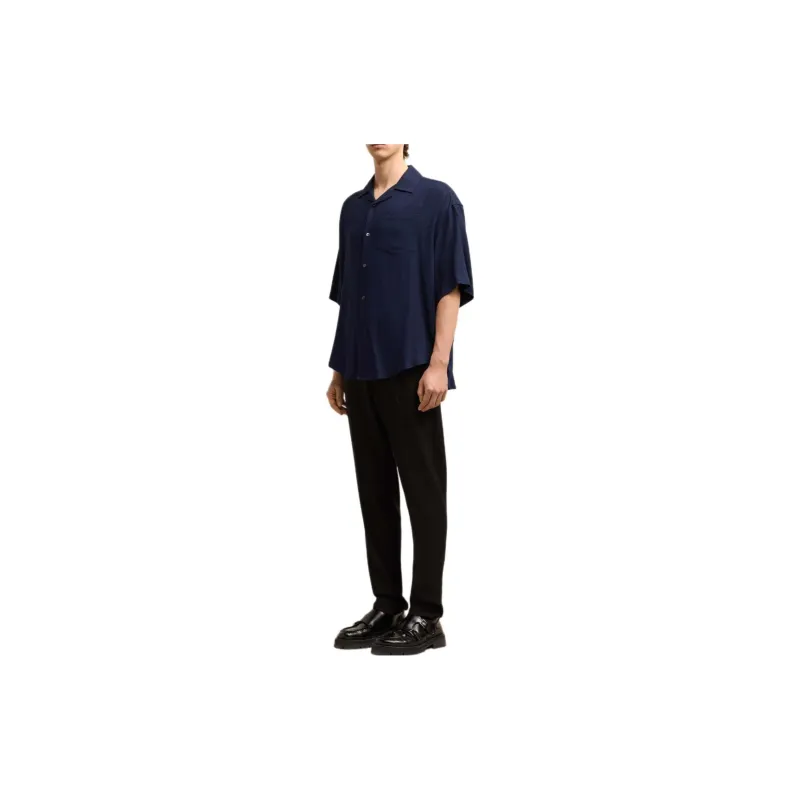 Ami Short Sleeve Boxy Shirt-3
