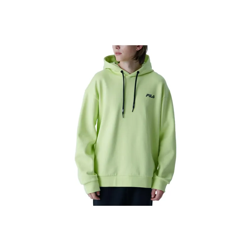 FILA Sweatshirts Men Light Green-2