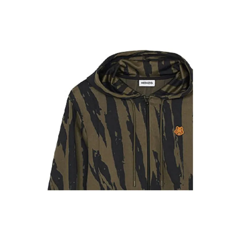 KENZO Sweatshirts Men Army Green-5