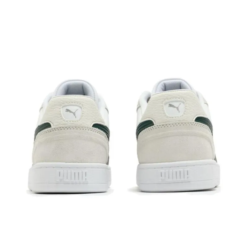 PUMA Caven Anti Slip Wear Resistant Low Top Skateboard Shoes Unisex Gray Green-3