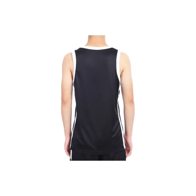 Jordan Basketball Jerseys Men's Black White-5