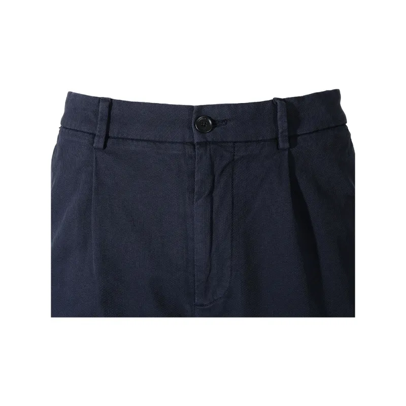 HUGO BOSS SS24 Casual Pants Men's Dark Blue-3