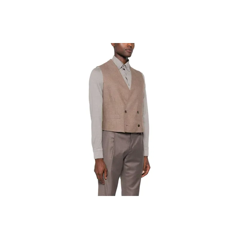 GIORGIO ARMANI Mélange Waistcoat-1