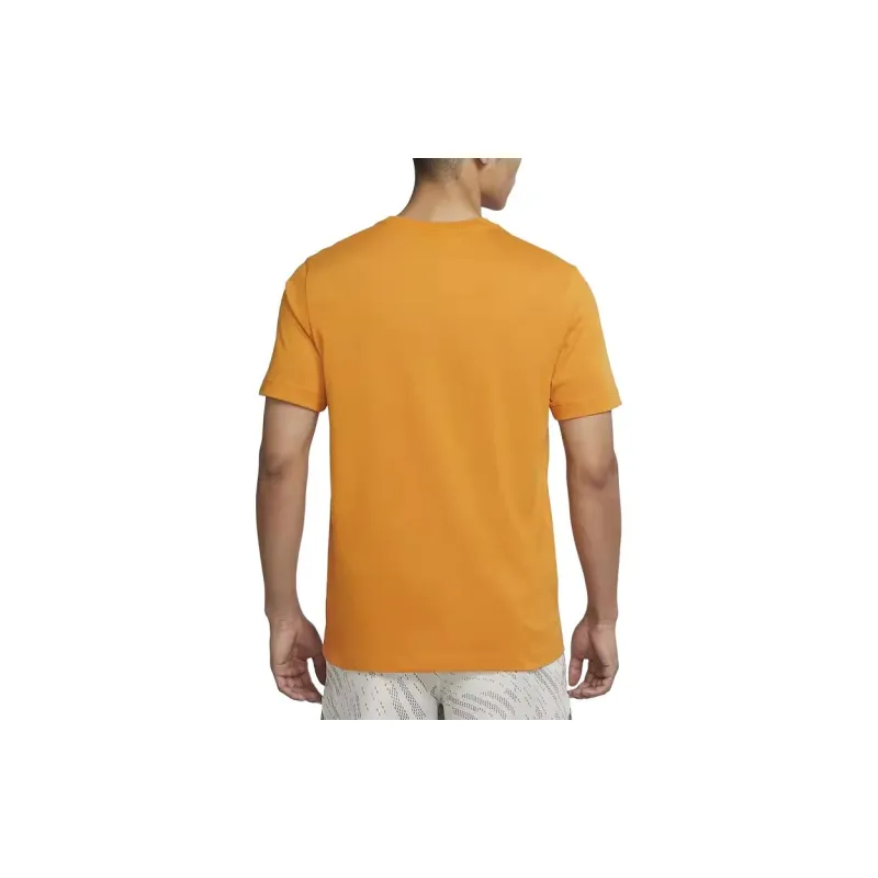 Nike T Shirt Men's Light Curry Yellow-3