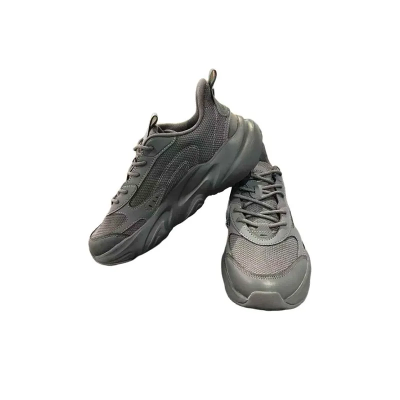 Anta Anti Slip Wear Resistant Low Top Running Shoes Men's Gray-3