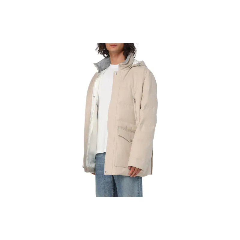 Brunello Cucinelli Hooded Down Jacket-2