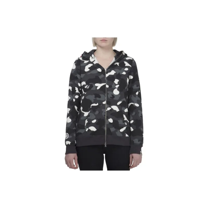 Bape City Camo Shark Full Zip Hoodie-2