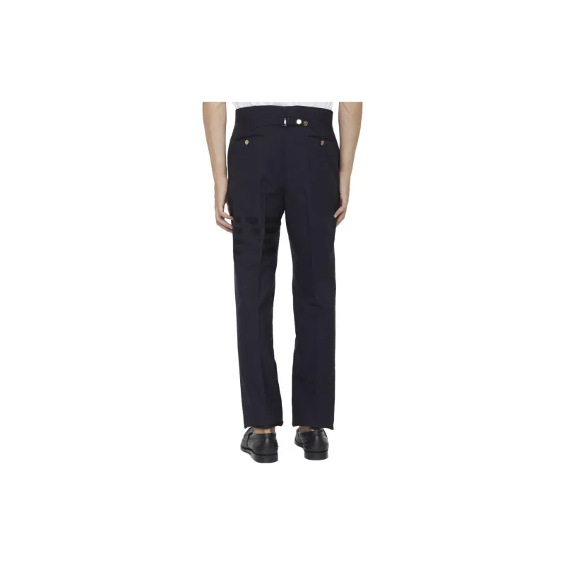 THOM BROWNE 4 Bar Stripe Detailed Trousers-1