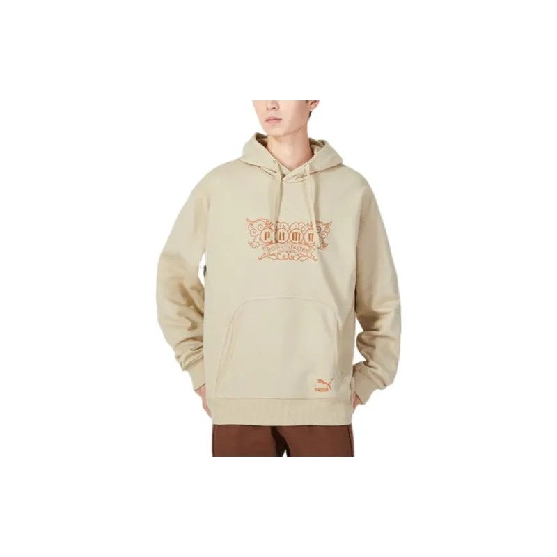 PUMA FIRST MILE Sweatshirts Men Ecru-2