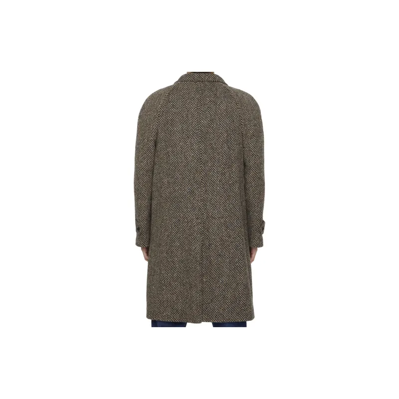 CELINE Coats Men Brown-2