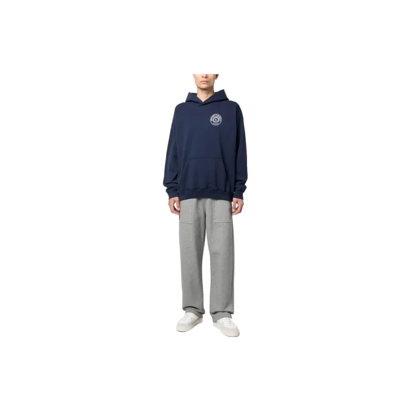 SPORTY & RICH Sweatshirts Unisex Marine Blue-4