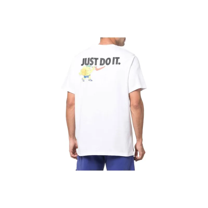 Nike T-Shirts Men White-2