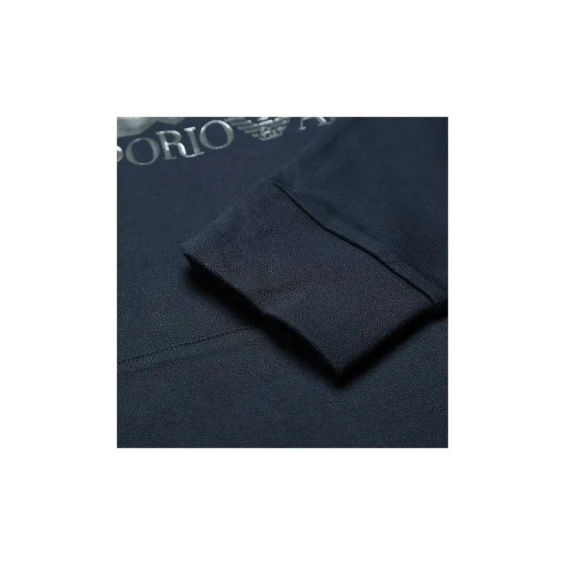 EMPORIO ARMANI EA7 Sweatshirts Men Night Blue-6