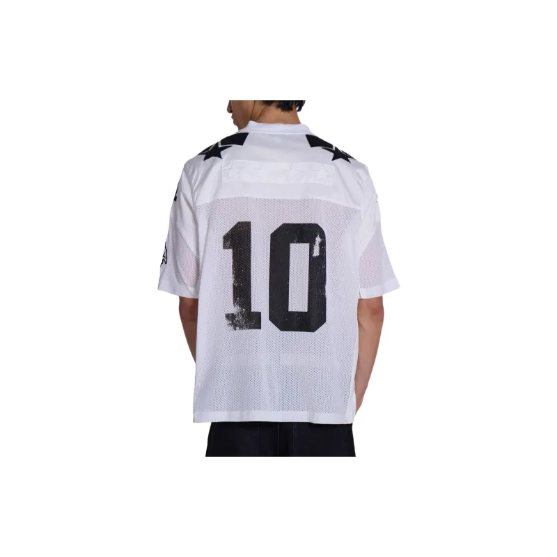Jaded London SS24 Perfect 10 Football Jersey Fantasy Store Collection Soccer Jerseys Men's White/White-2