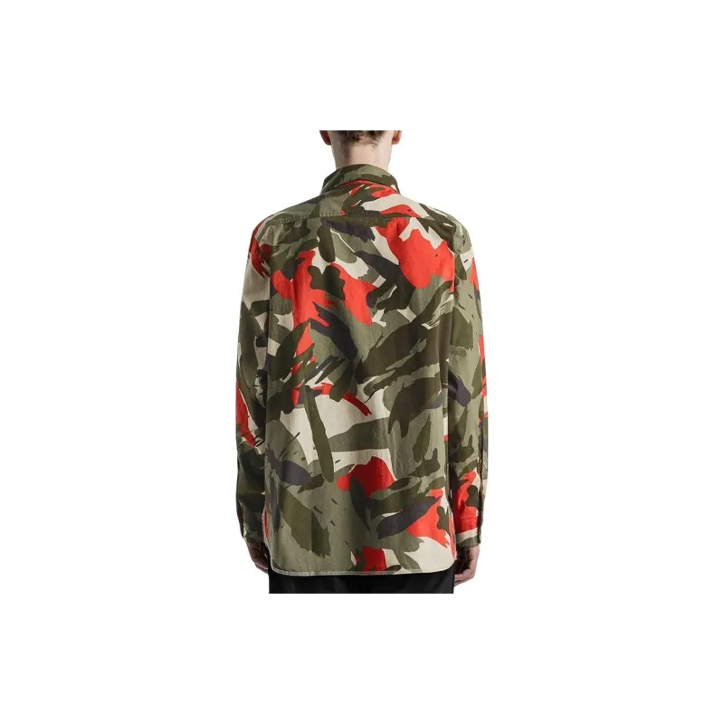 Vans Nigel Cabourn Nigel Shirt Men's Green-2