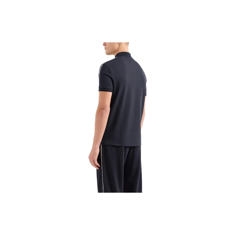ARMANI EXCHANGE Logo embroidered Polo Shirt-3