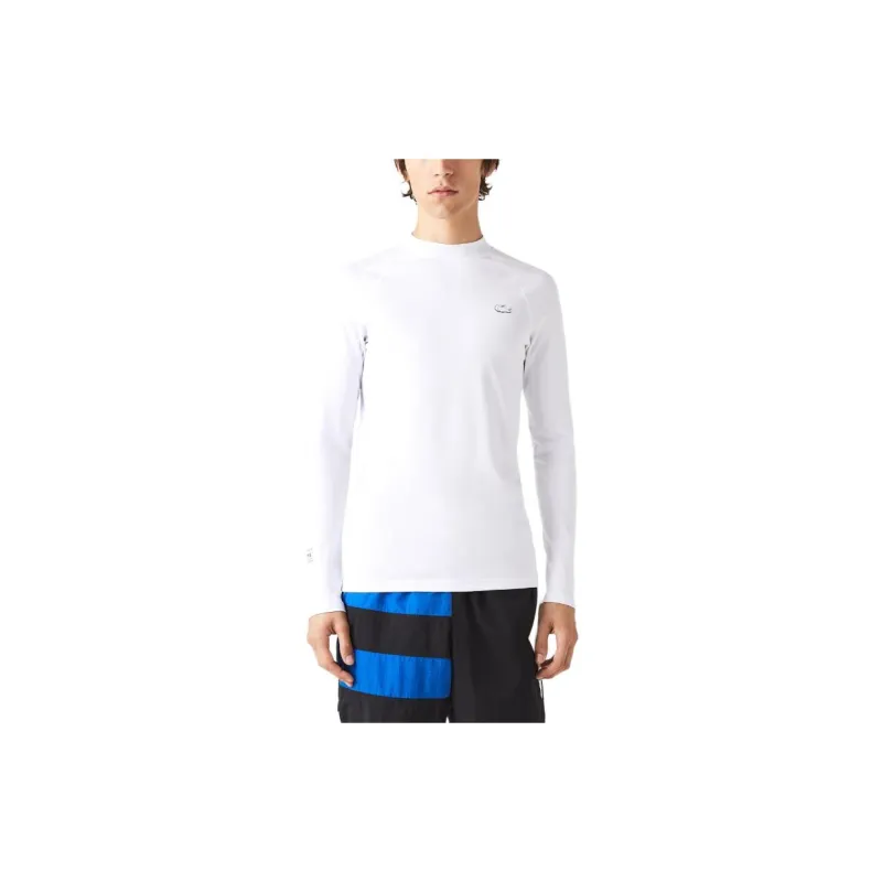 LACOSTE T Shirts Men White-4