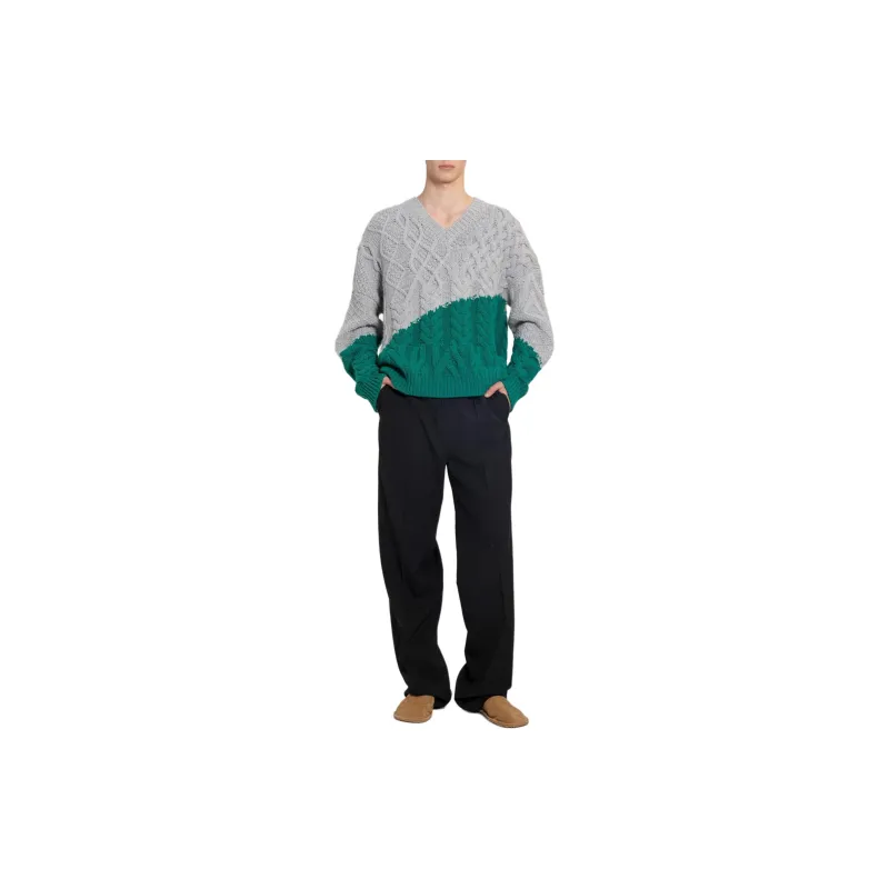 LOEWE Sweaters Men Gray-1