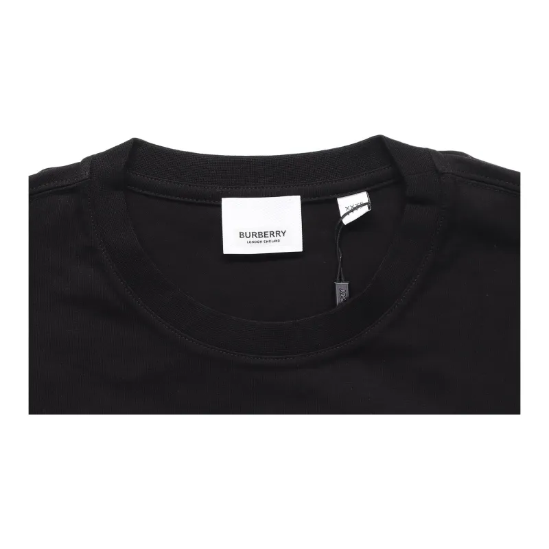 Burberry T Shirts Unisex Black-4