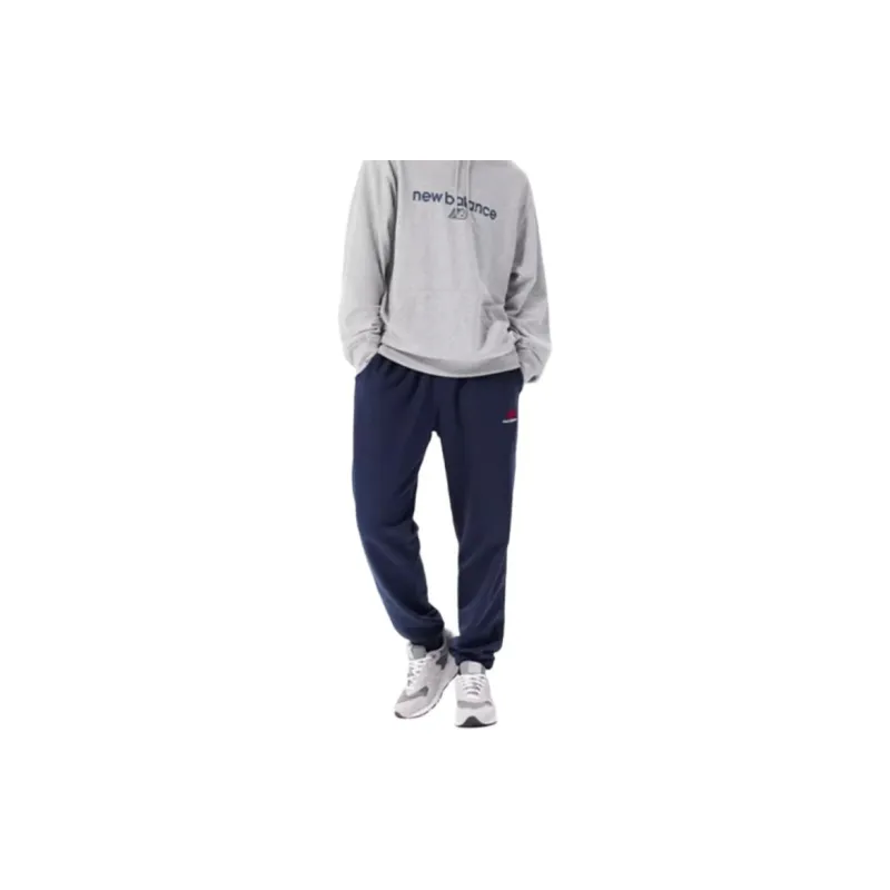New Balance Knitted Sports Pants Unisex Blue-5