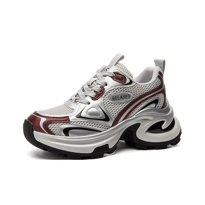 15 MINS Vintage Party Low Top Chunky Sneakers Women's-1