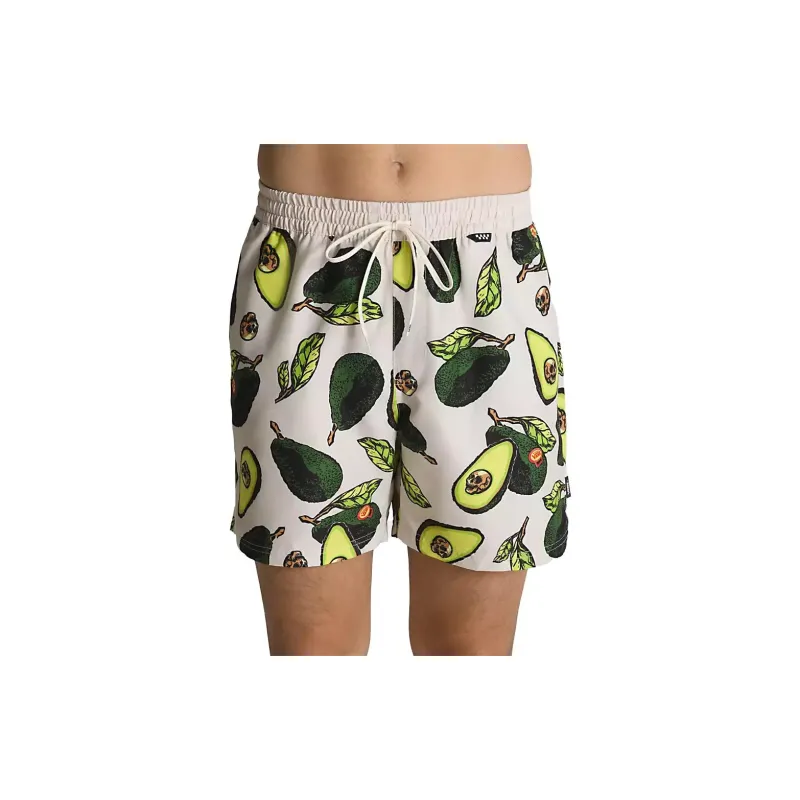 Vans Casual Shorts Men White-4