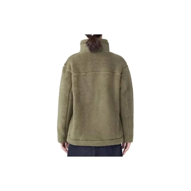 MUJI Velvet Jackets Unisex-8