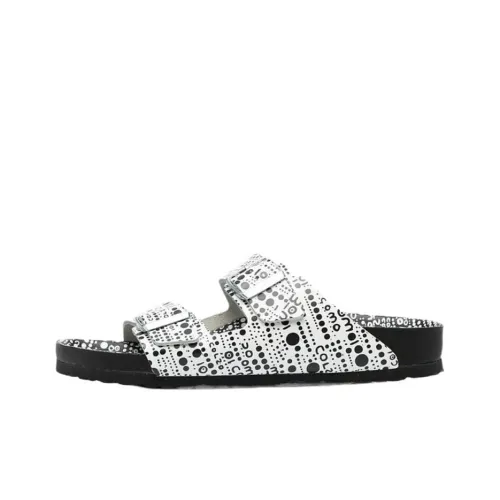 Birkenstock Slide Slippers Unisex Black White
