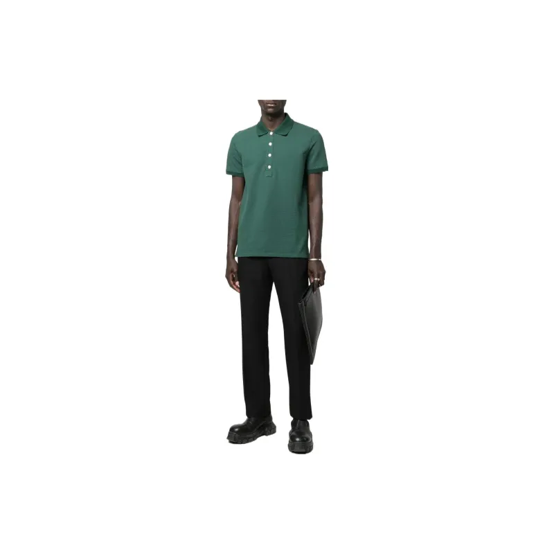 BALMAIN Polo Shirts Men Green-3