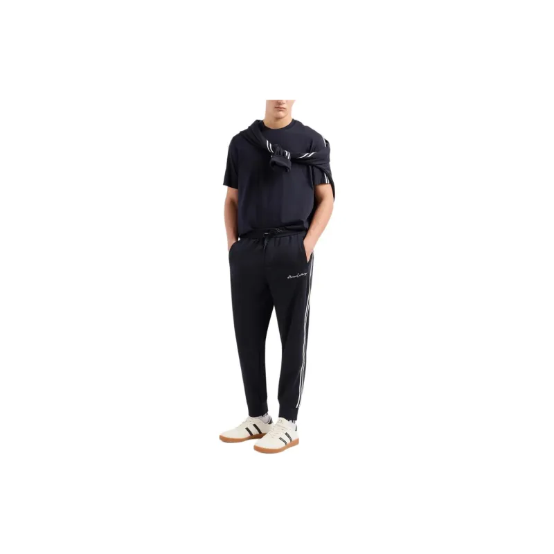 ARMANI EXCHANGE Logo embroidered Track Pants-1