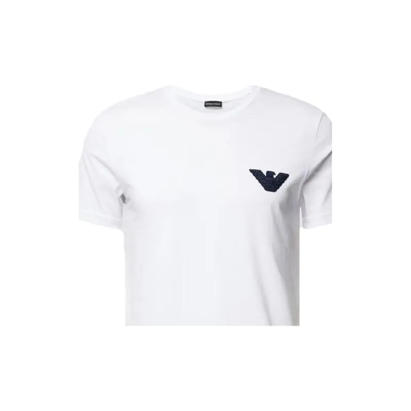 EMPORIO ARMANI SS23 Regular T Shirt Men's White-4