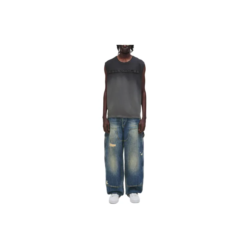 MARC JACOBS Grunge Spray-effect Tank Top-1