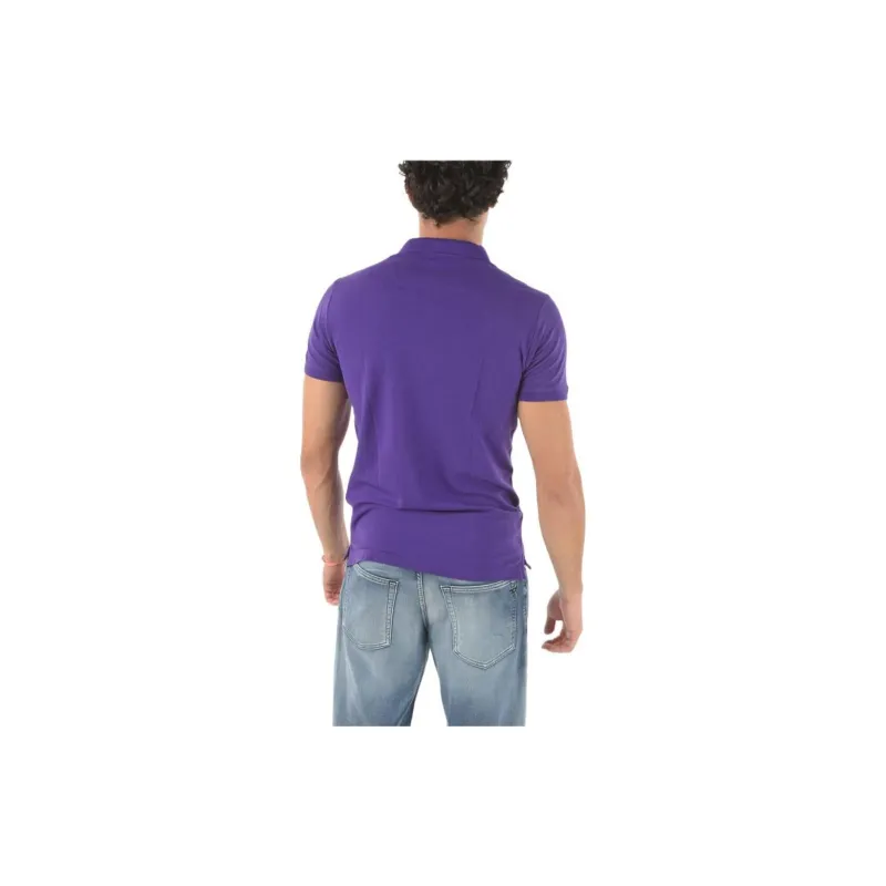 DIESEL Polo Shirts Men Purple-2