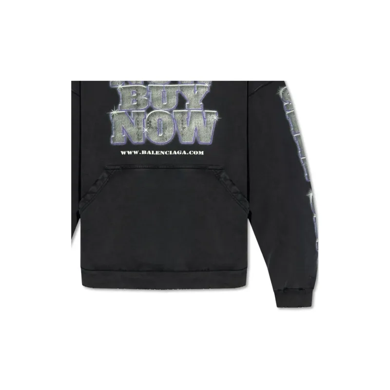 Balenciaga Large Fit Hoodie-4