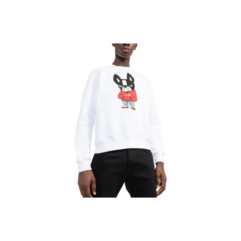 DSQUARED 2 Icon Ciro print Sweatshirt-1