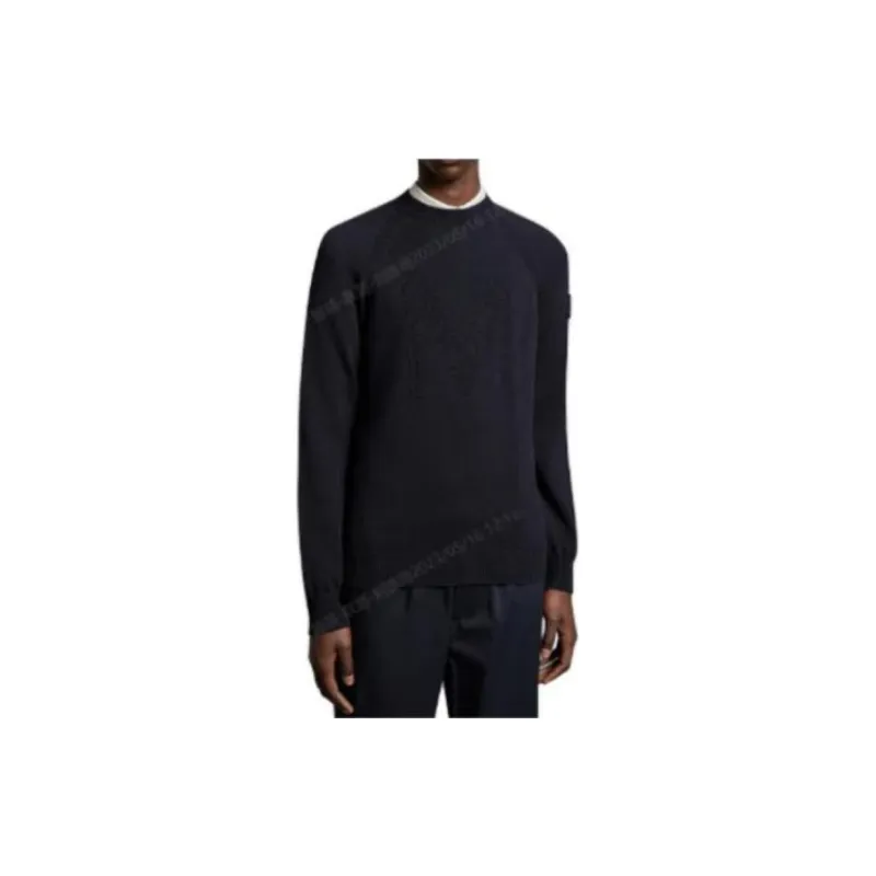 Moncler Sweaters Men Midnight Blue-1