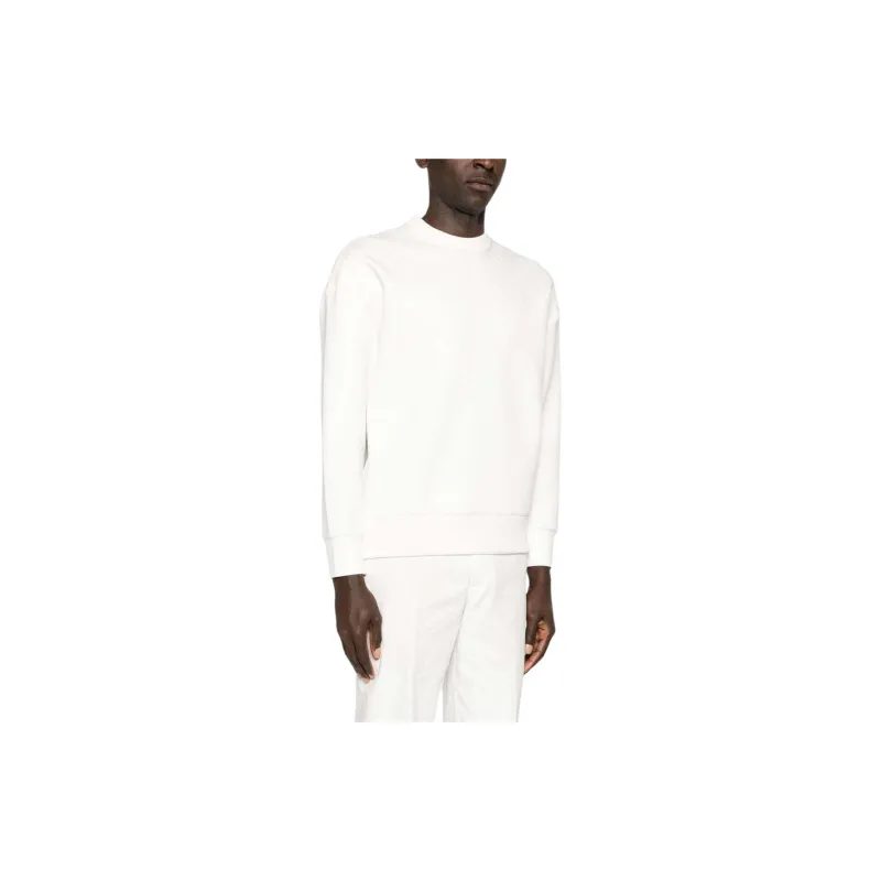 Neil Barrett Thunderbolt print Scuba jersey Sweatshirt-3
