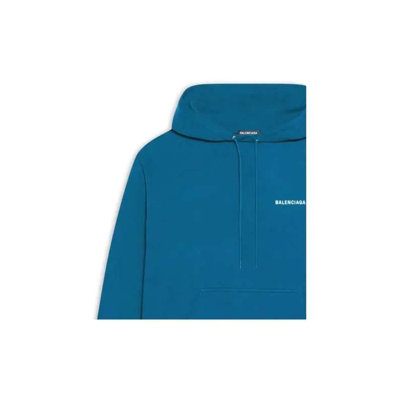 Balenciaga FW22 Sweatshirt Regular Fit Men's Blue-2