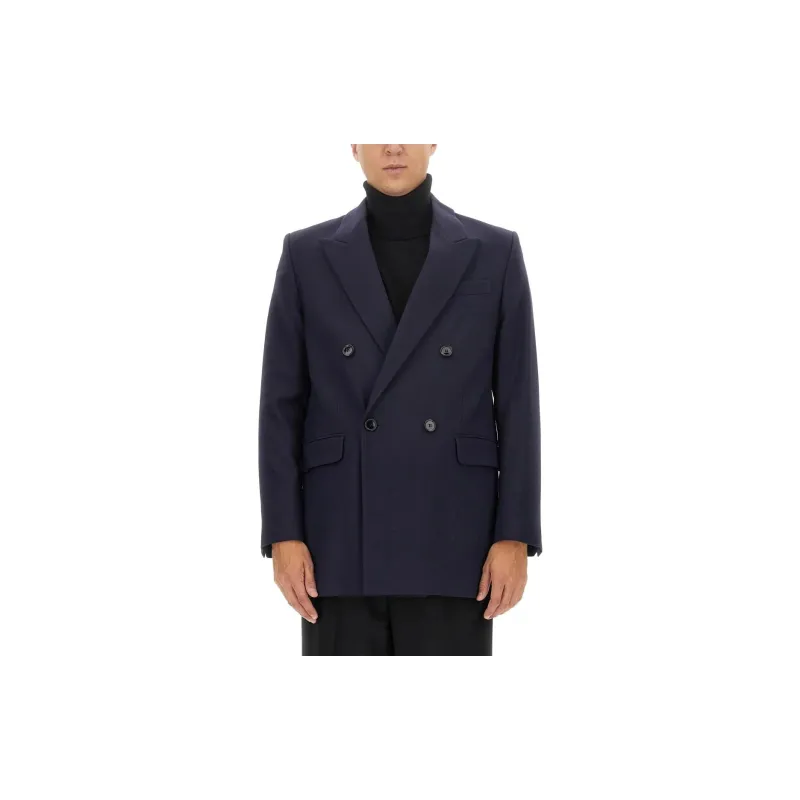 AMIPARIS Paris V Neck Double Breasted Tailored Blazer-2