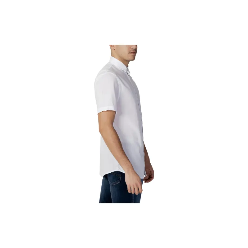 ARMANI EXCHANGE Shirts Men White-3