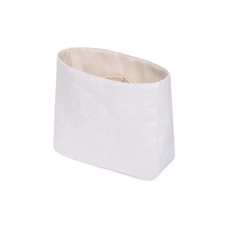 FANJI DuPont Paper Liner Bag For Storage And Organization Unisex All Black/Steamed Chestnut-4