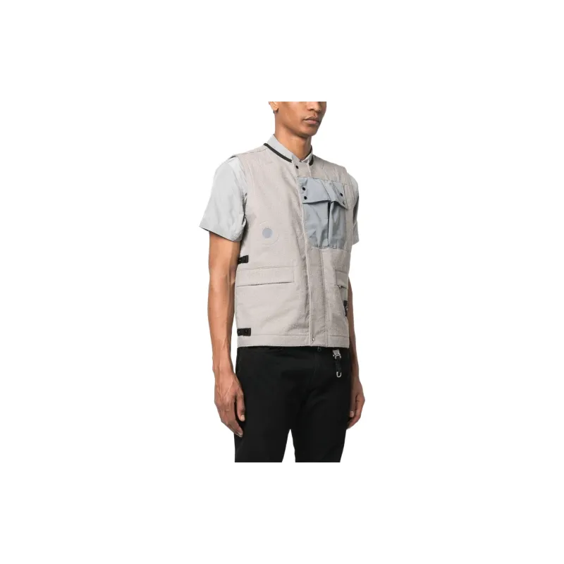 STONE ISLAND Vest Men's Cool Gray-2