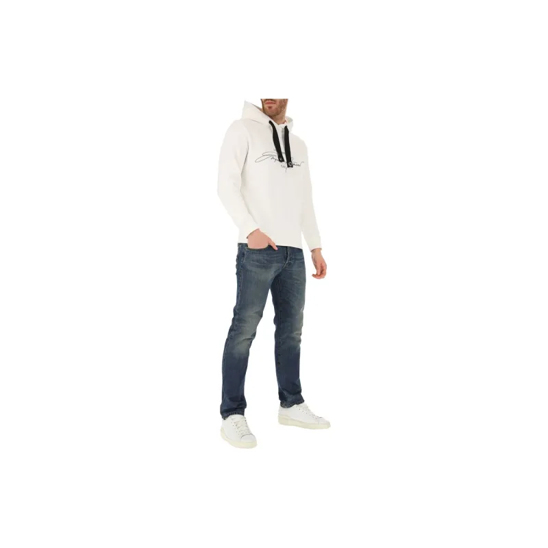 EMPORIO ARMANI Sweatshirts Men White-4