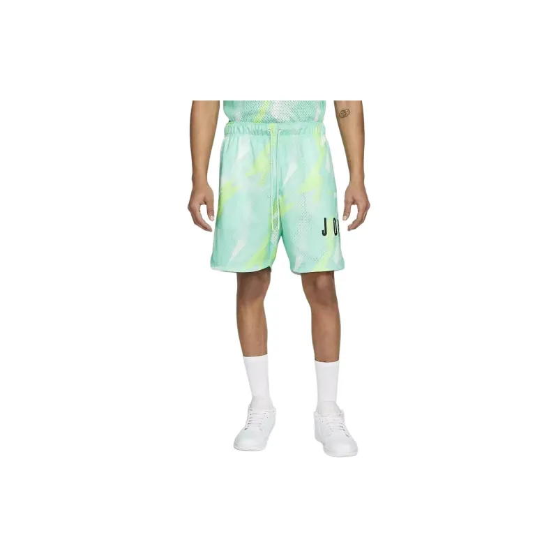Jordan Air Jordan Basketball Shorts Men's Green-3