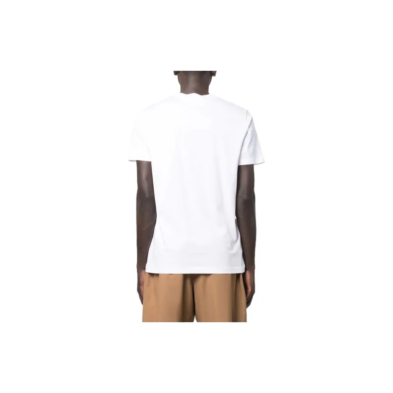 MARNI Deconstructed Logo Cotton T shirt-1
