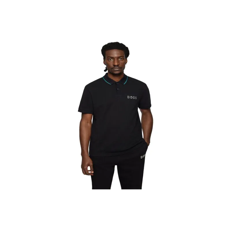HUGO BOSS Polo Shirts Men Black-1