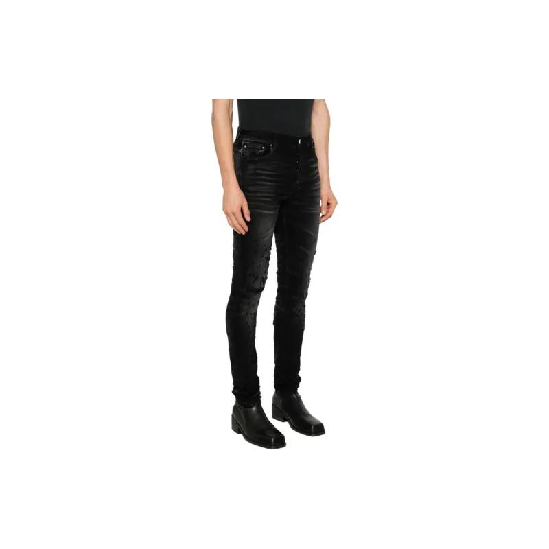 AMIRI Shotgun Mid-rise Skinny Jeans-3