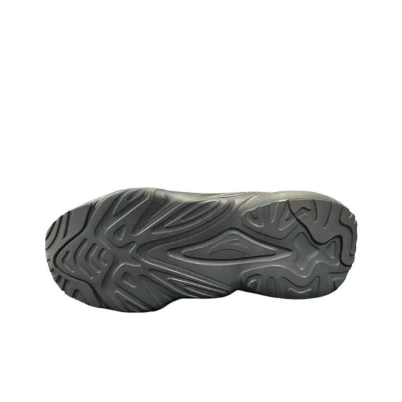 Anta Anti Slip Wear Resistant Low Top Running Shoes Men's Gray-5